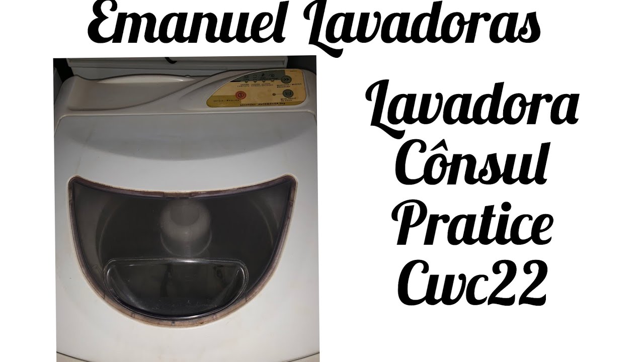 Lavadora cônsul pratice cwc22