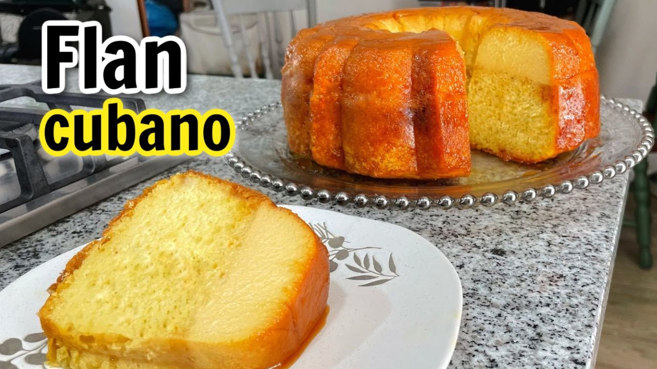 FLAN CUBANO 🍮  | PASTEL IMPOSIBLE DE VAINILLA | ALE DE NAVA