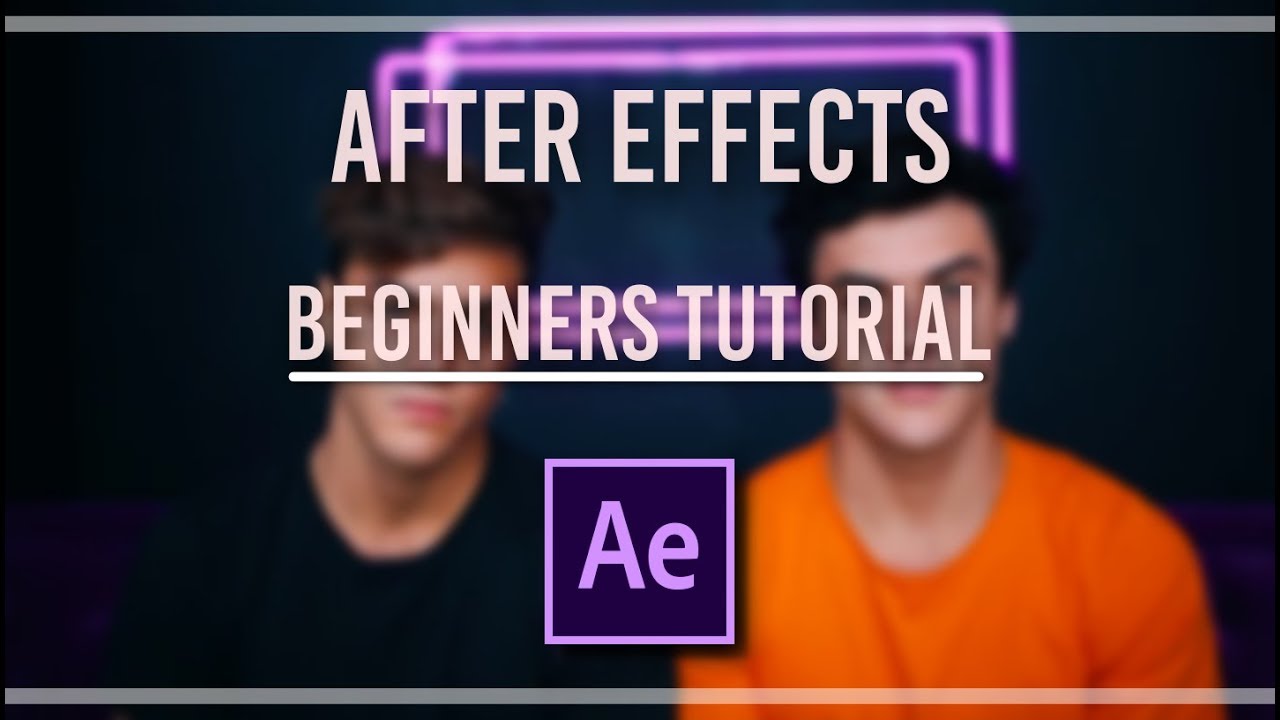 AFTER EFFECTS BEGINNERS TUTORIAL | ae basics, simple transitions + tips