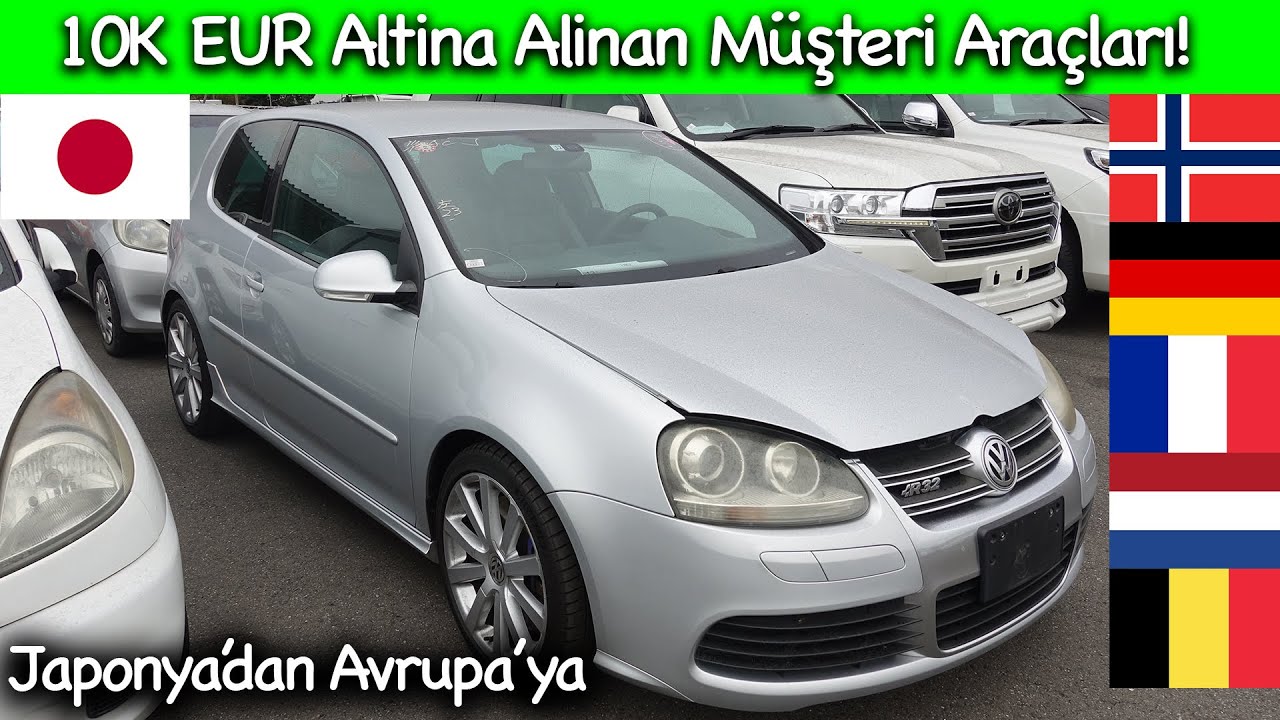 10,000 EURO Altında Alınan Müşterilerimizin Araçları Japonya'dan Avrupa'ya | Japonic Trade