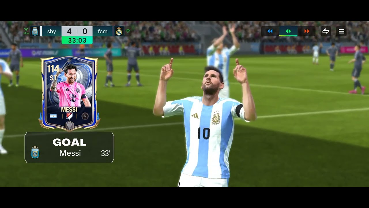 Argentina vs R Madrid EA SPORTS FC 26 FOOTBALL #argentina #realmadrid #fc26 #football #Messi #cr