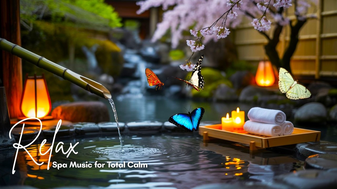 Healing Zen Spa Music 🍃 | Shinrin no Seijaku (森林の静寂) – Relaxing Piano & Forest Stream