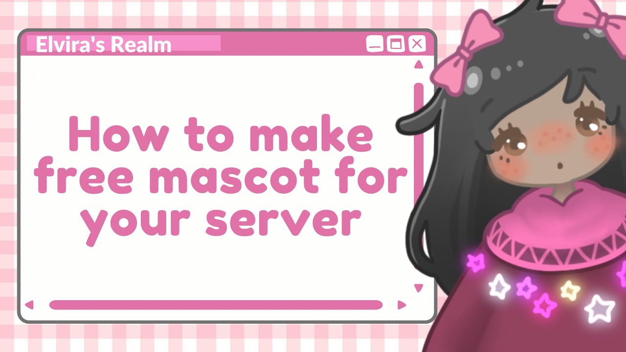 How to make your own MASCOT│Free│ Elvira│Join our Discord