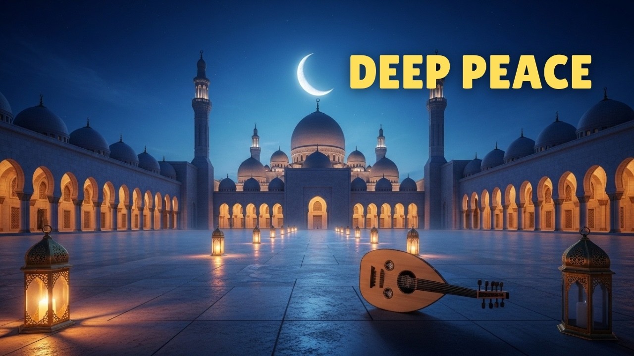 Peaceful Arabic Oud Instrumental 🌙 Deep Islamic Night Meditation Music