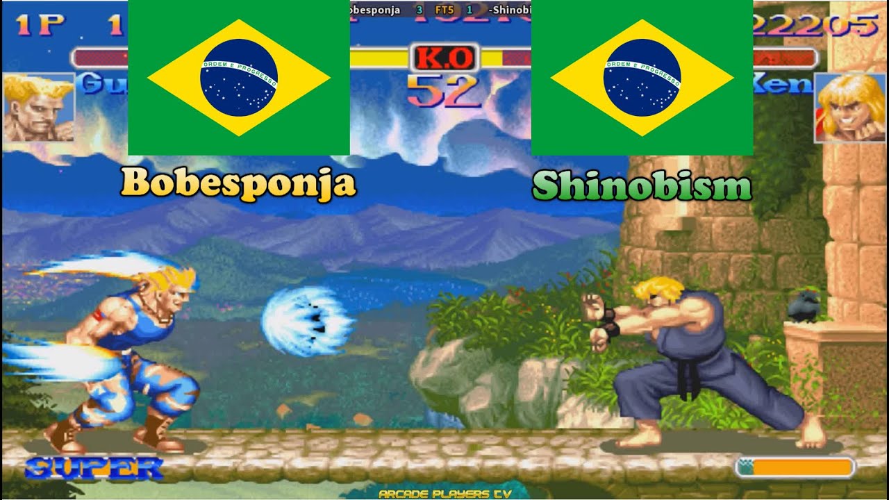 超级街霸2X ➤ Bobesponja (Brazil) vs Shinobism (Brazil) Super Street Fighter 2 Turbo