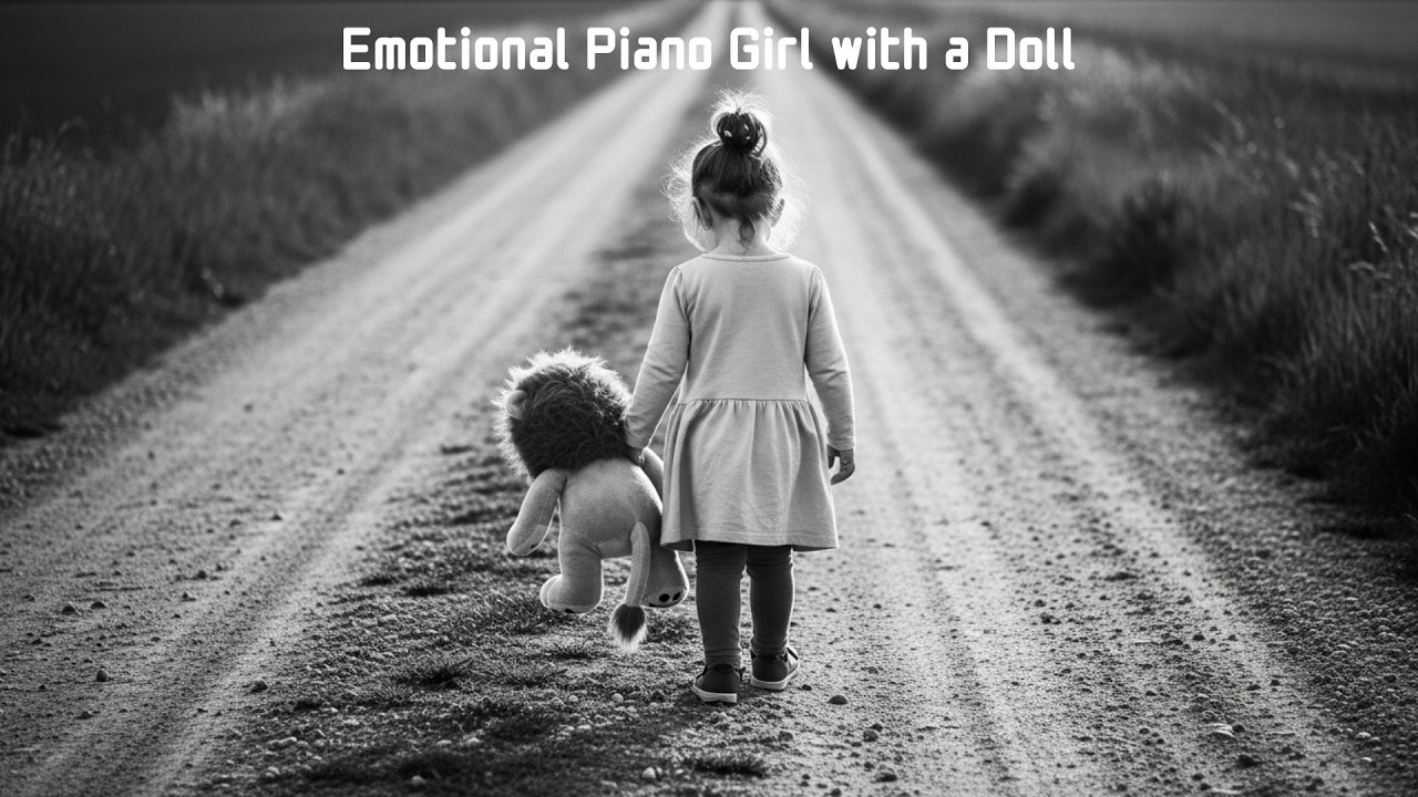 Emotional Black & White Piano 🖤 | Sad & Heart Touching Melody with Little Child