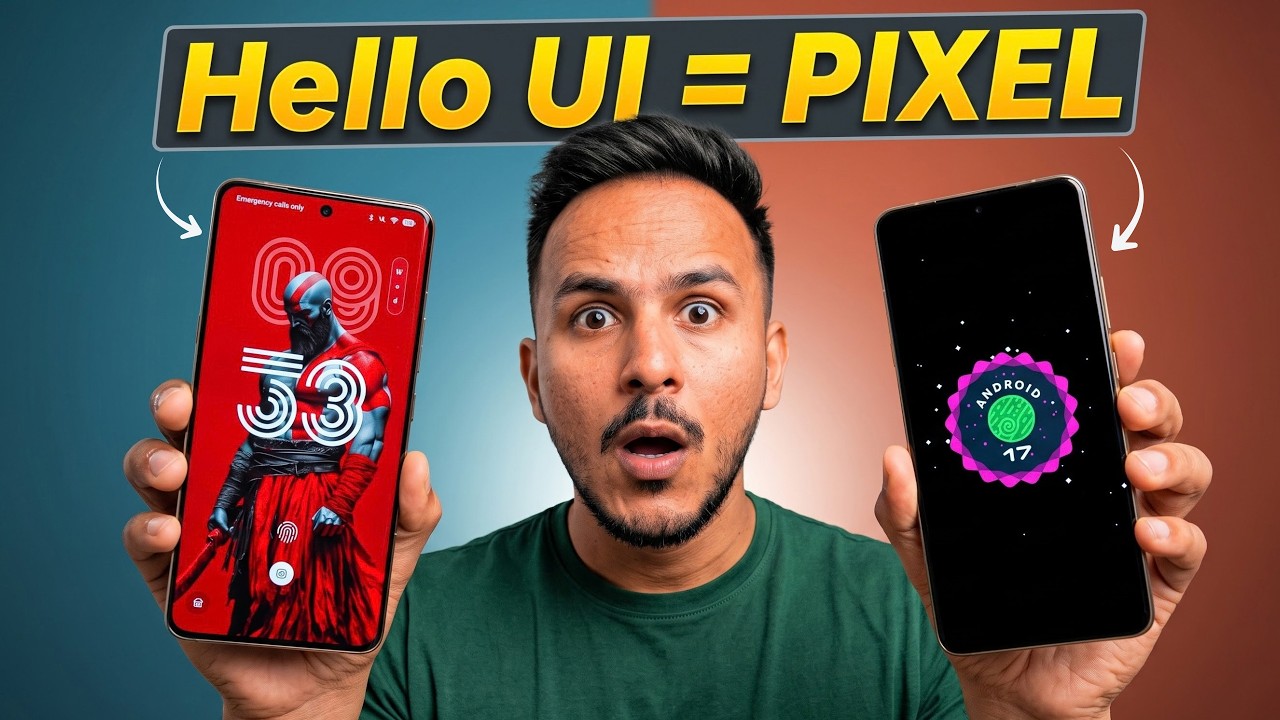 Motorola Finally Got Software RIGHT- Hello UI Android 17 ! 🤯