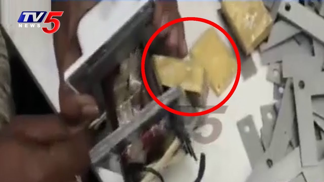 Gold Smugglers Caught At Shamshabad Airport | TV5 News