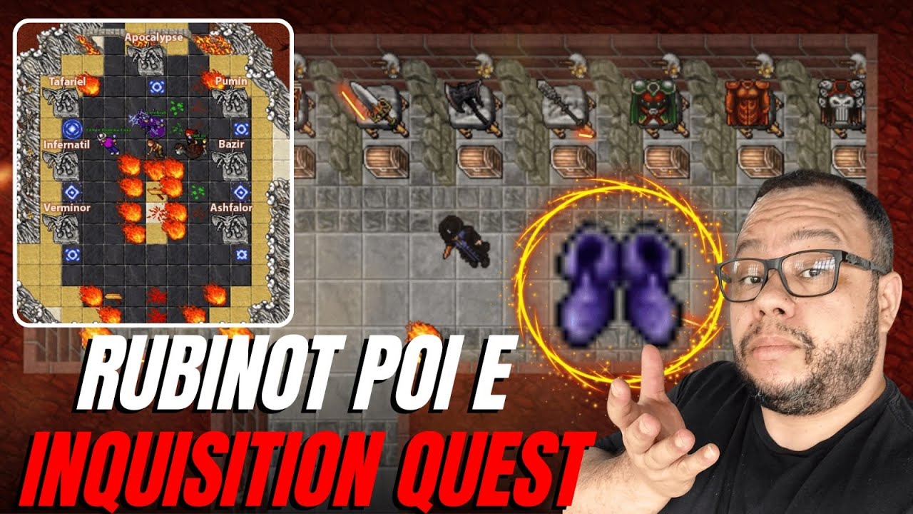 PITS OF INFERNO E INQUISITION QUEST POI E INQUI RUBINOT