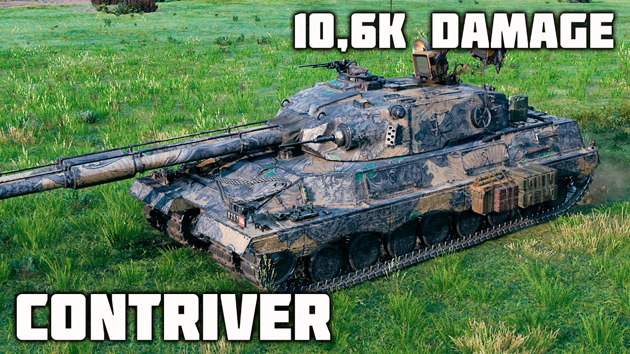Contriver WoT – 4Kills, 10,6K Damage