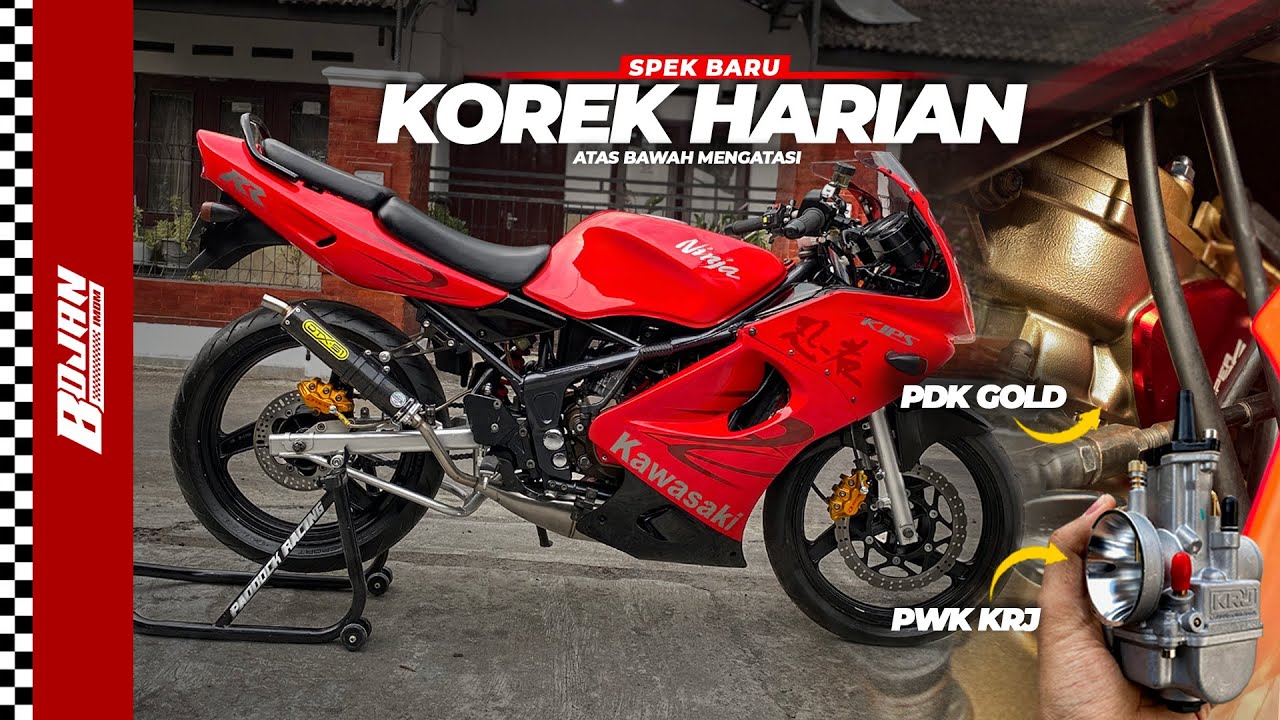 NINJA RR SPEK HARIAN TOURING ‼️ BLOK PDK GOLD FEAT KARBU PWK KRJ | NINJA SS R RR | NINJA 2TAK