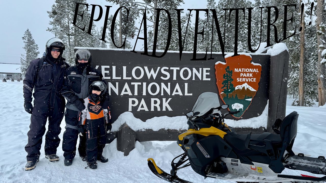Snowmobile Tours Yellowstone National Park || Yellowstone Snowmobile Adventures