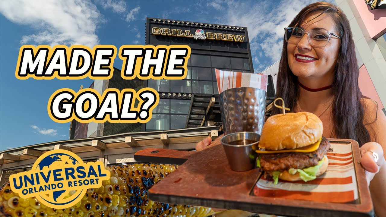 NBC Sports Grill & Brew 🤾‍♀️ Universal Citywalk Orlando food review