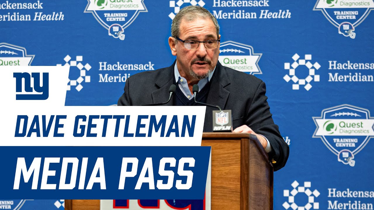 Giants General Manager Dave Gettleman on State of the Team