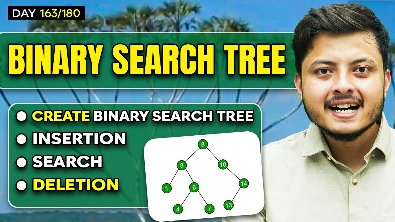 Binary Search Tree in Data Structure || Implementation,  Insertion , Deletion and Search