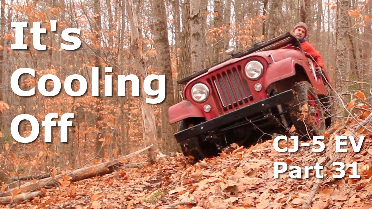 Электрический Jeep получает систему охлаждения (и испытательный трек) (сборка CJ5 EV, часть 31)