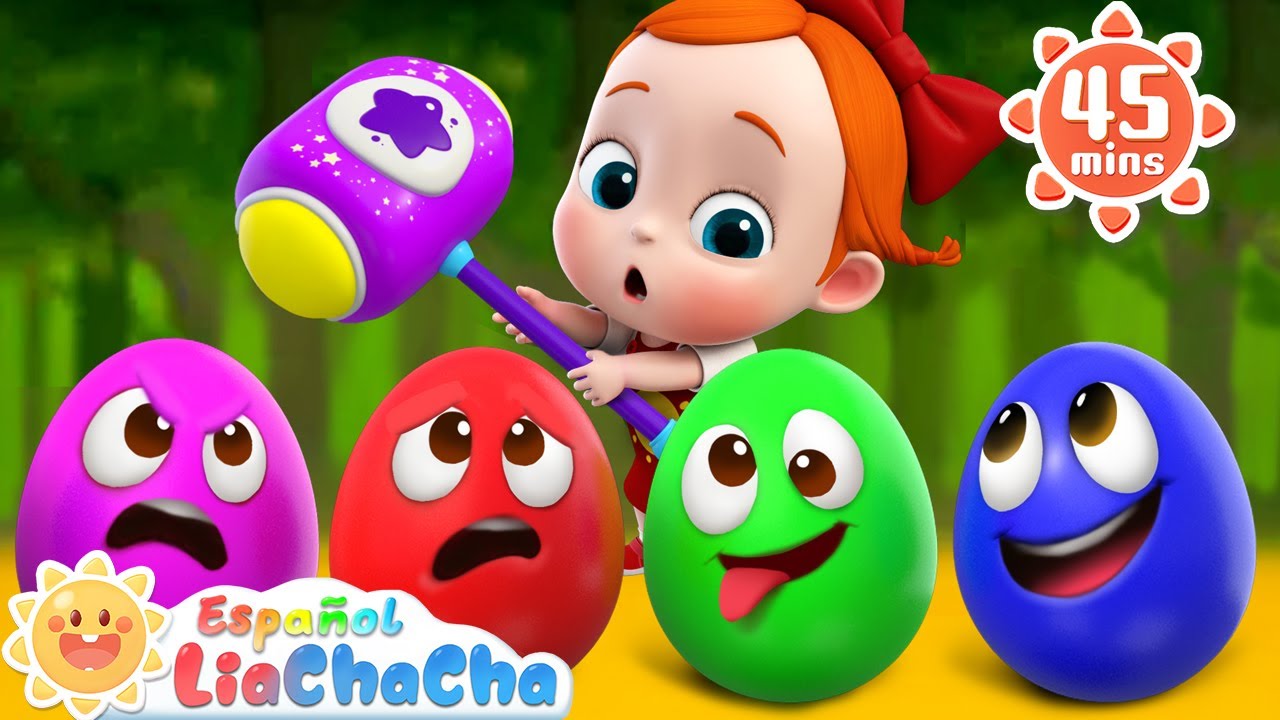 [NUEVO]Canción de los Huevos Sorpresa🥚| LiaChaCha en Español - Canciones Infantiles