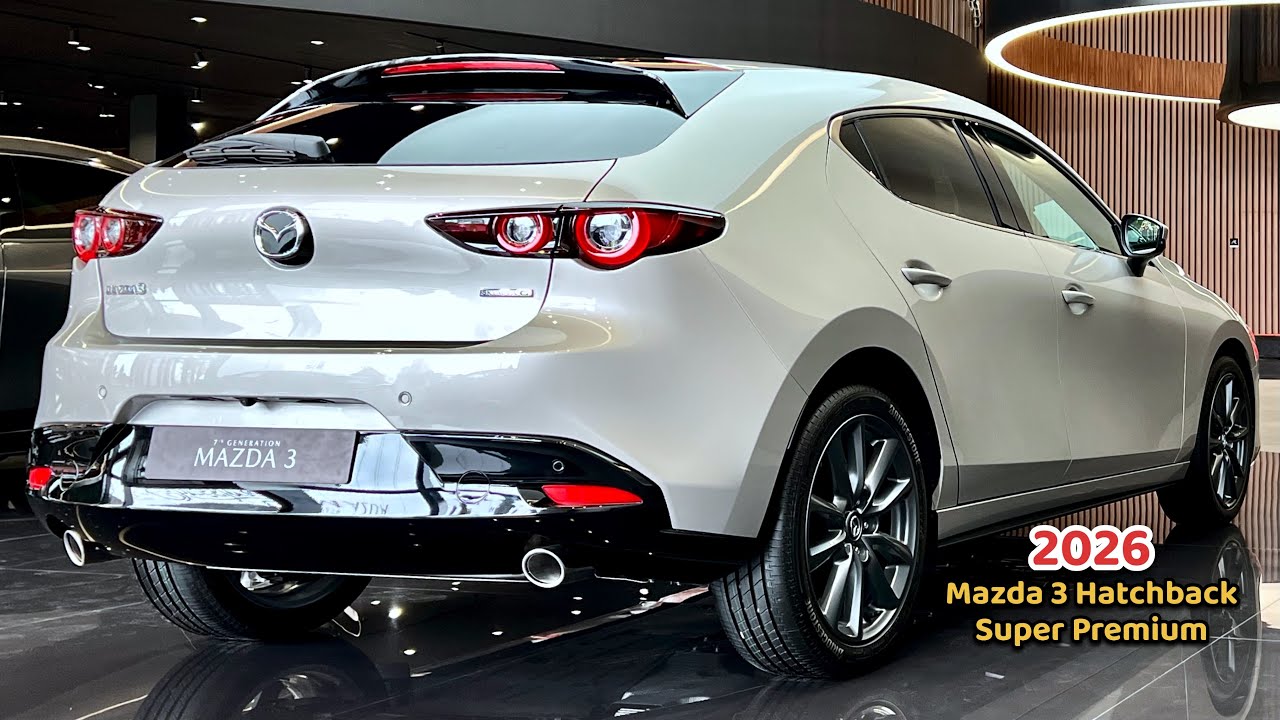 New Arrival! 2026 Mazda 3 Hatchback - Super Premium with new Technology