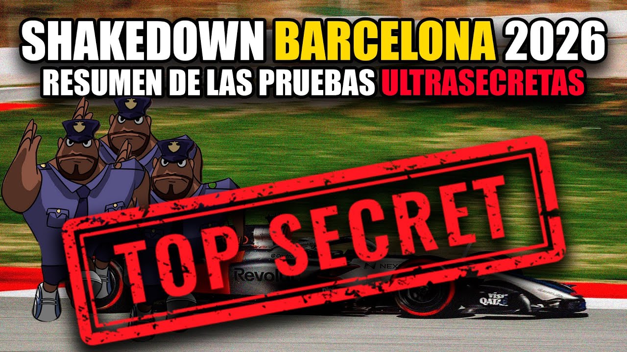 SHAKEDOWN BARCELONA | TODO LO QUE PASO EN LAS PRUEBAS PRIVADAS DE F1