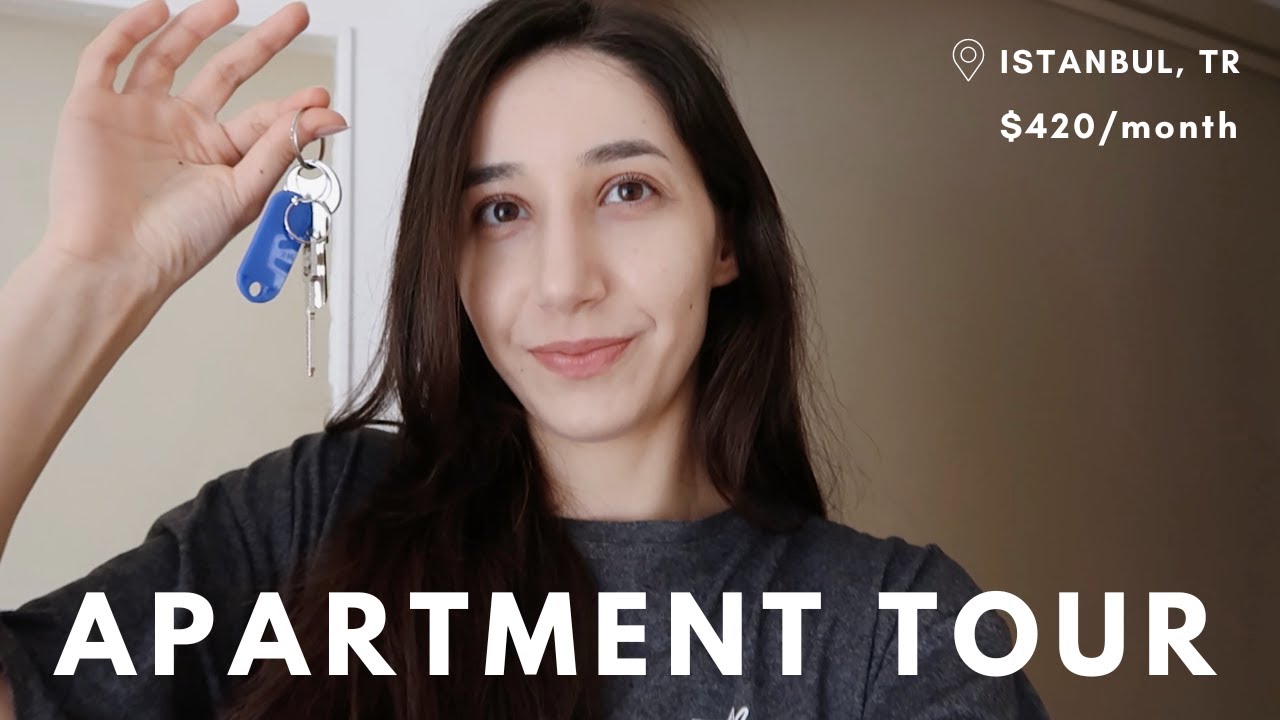 MOVING DIARIES: new apartment tour, 1 bedroom flat in Istanbul, Turkey | pt. 2