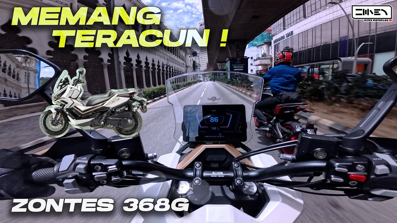 SABAR DULU NANTI KITA DECIDE LEPAS CUBA SYM ADXTG400 ! Zontes 368G | Insta360 Ace Pro 2 [4K]