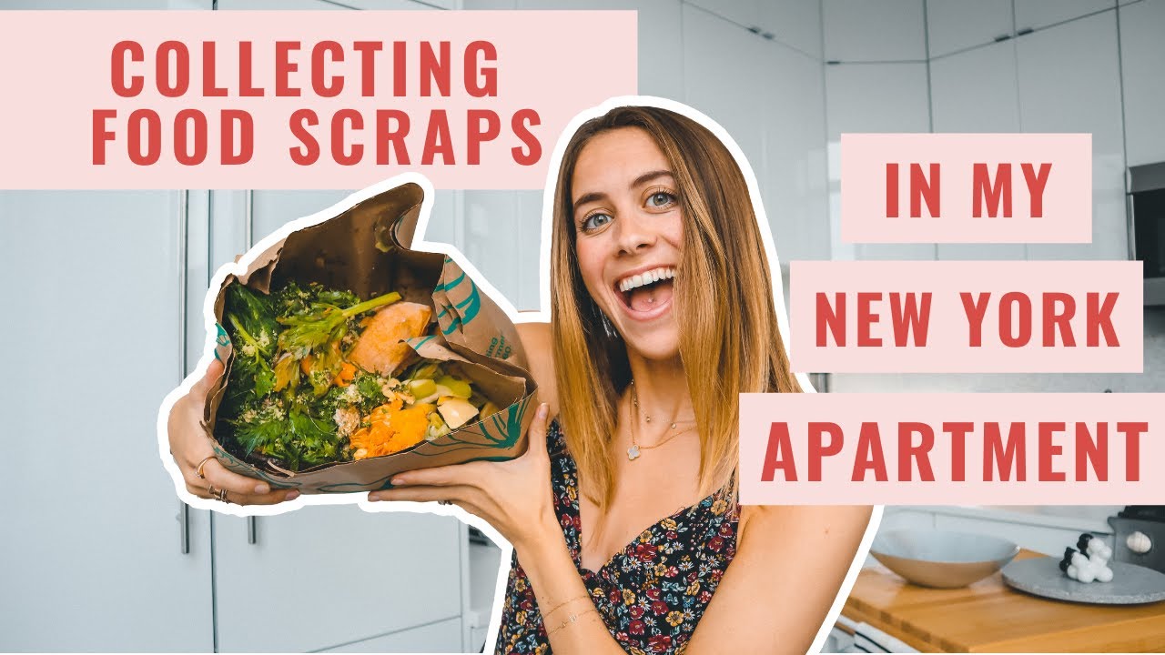 How I Collect Food Scraps for Compost in my NYC Apartment | Lucie Fink