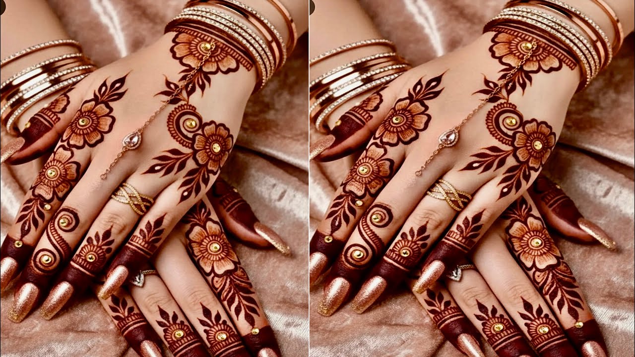 Beautiful Floral Mehndi Design | Eid special Mehndi Design | Henna Design | Mehndi Ki Design 