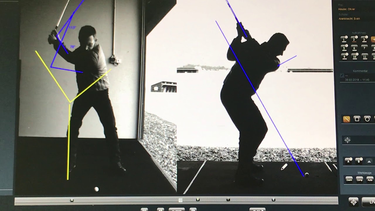 Mein Golfschwung auf dem 2018er Scope-System