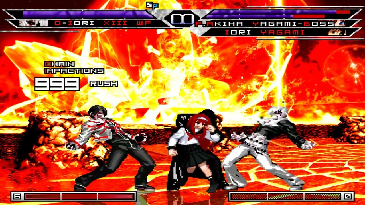 I Will Show You Despair Orochi Iori WF XIII God Mode RealPlay Vs Ruben The Legend Trash Team Simul