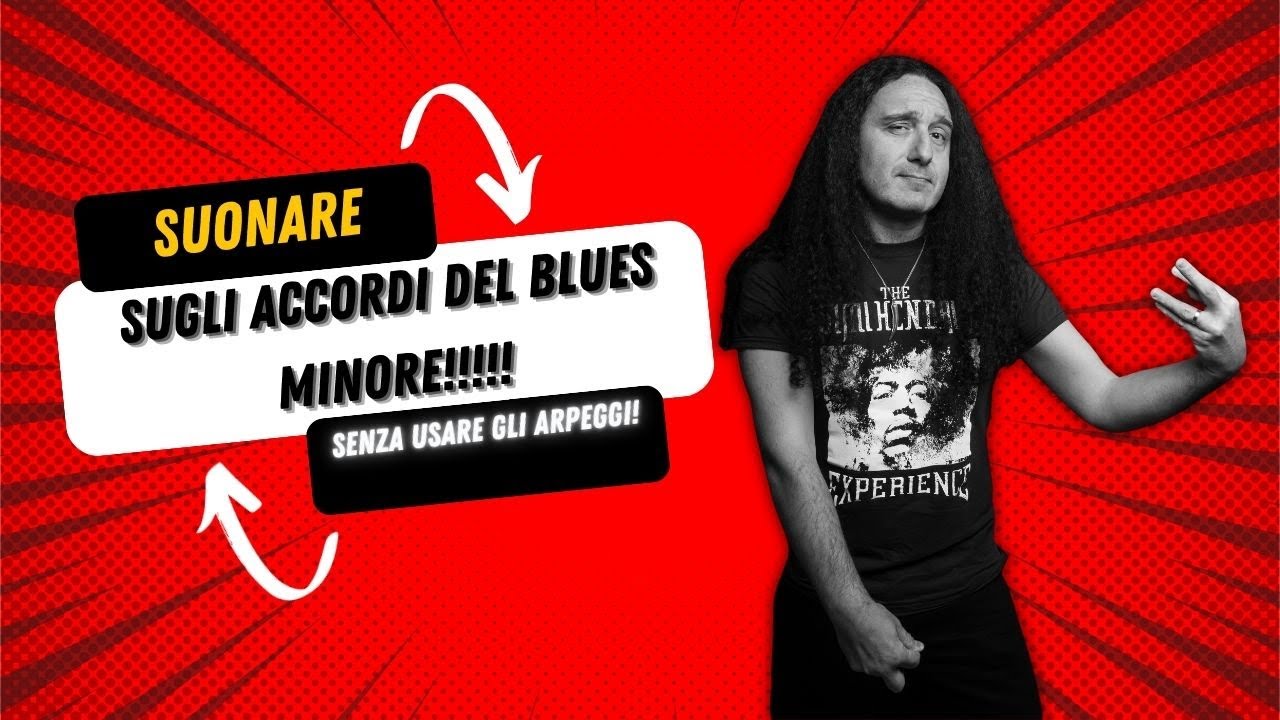 Come suonare sulle note degli accordi del Blues Minore senza utilizzare gli arpeggi!