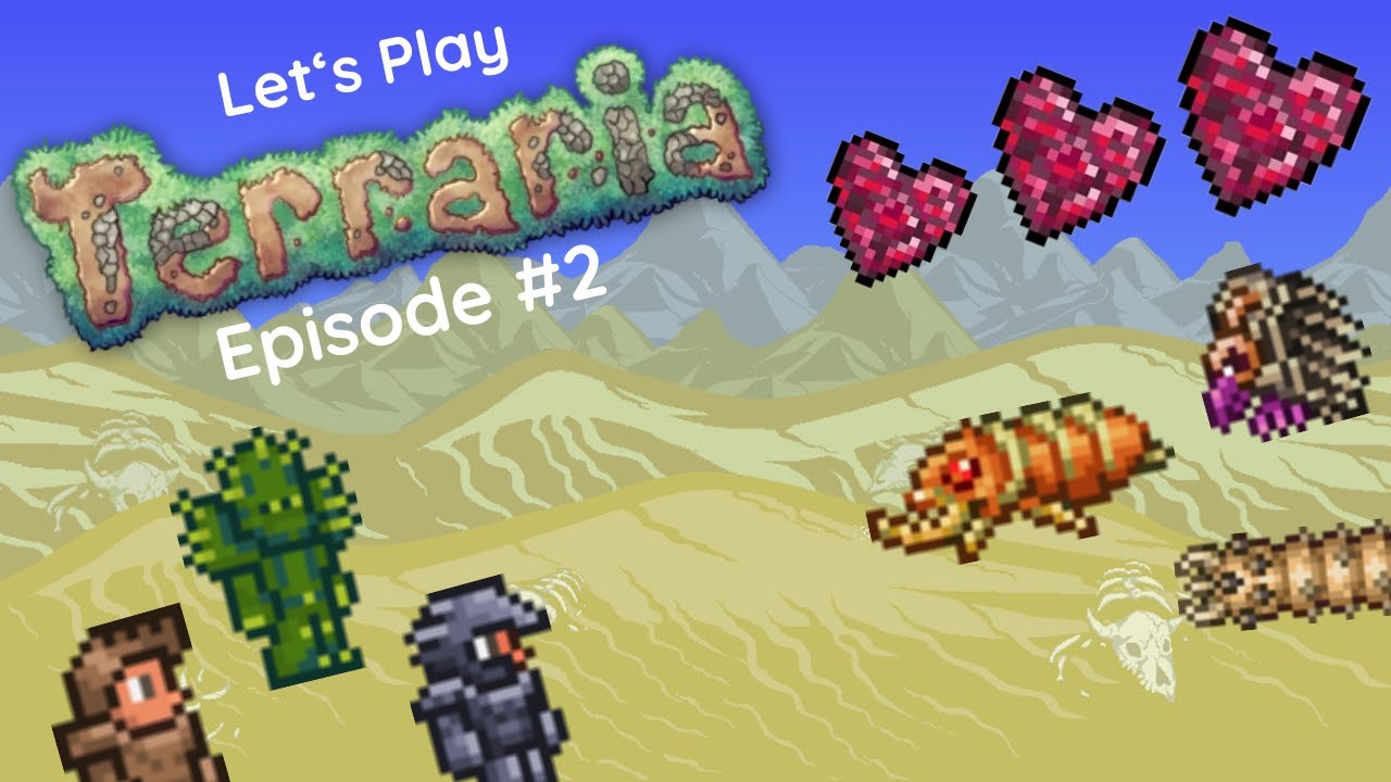 The Grand Desert Rush | Terraria Episode #2