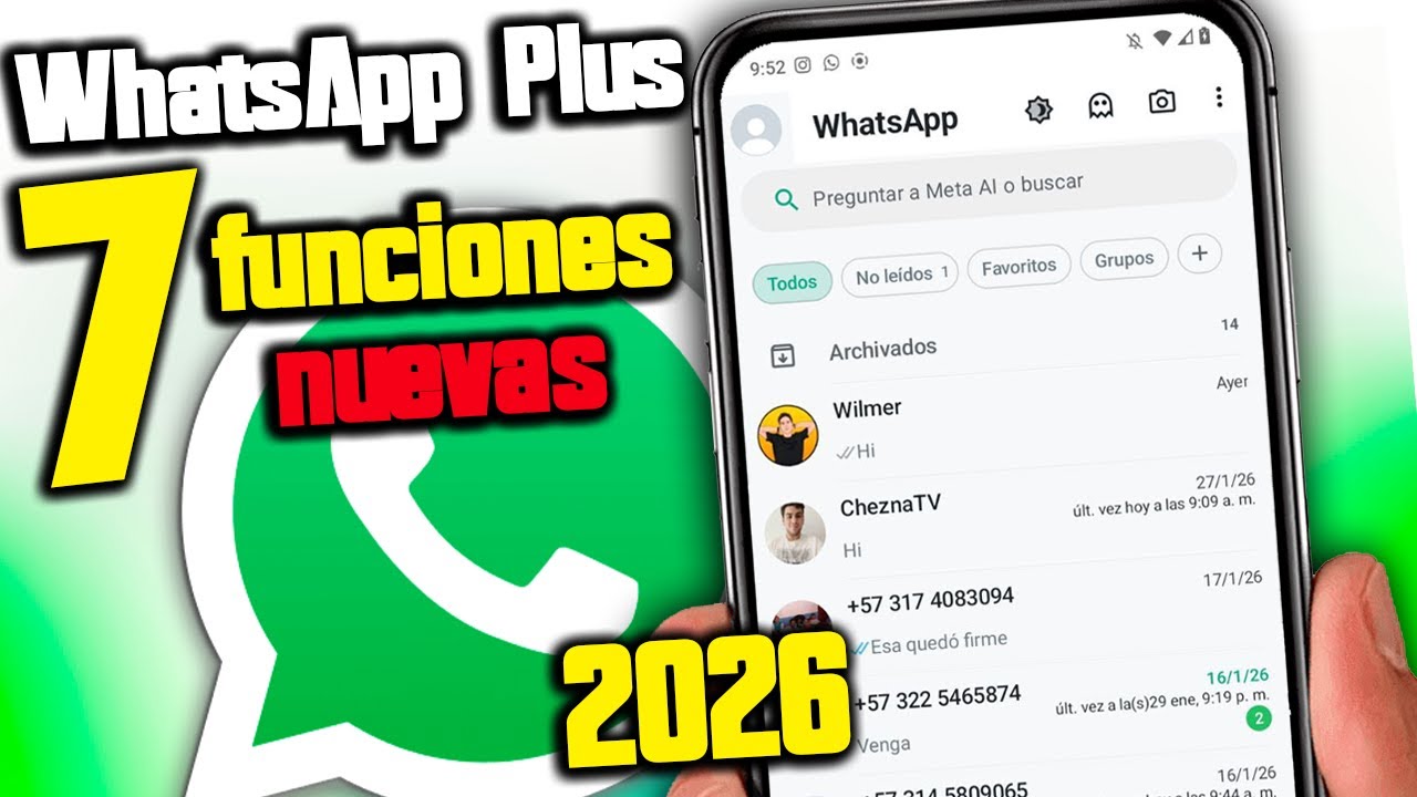 WhatsApp Plus 2026... 7 New Features!!!