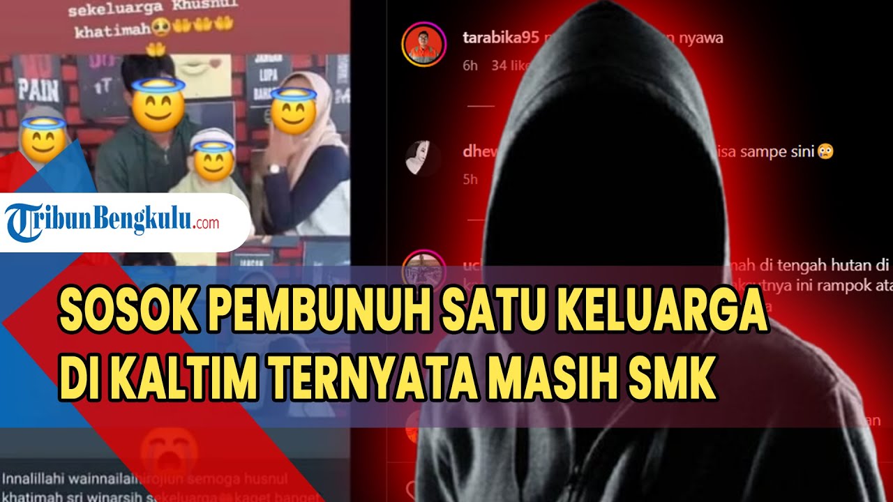 Sosok Pembunuh Satu Keluarga di Kaltim Ternyata Masih SMK, Balita Ikut Jadi Korban Kebengisan Pelaku