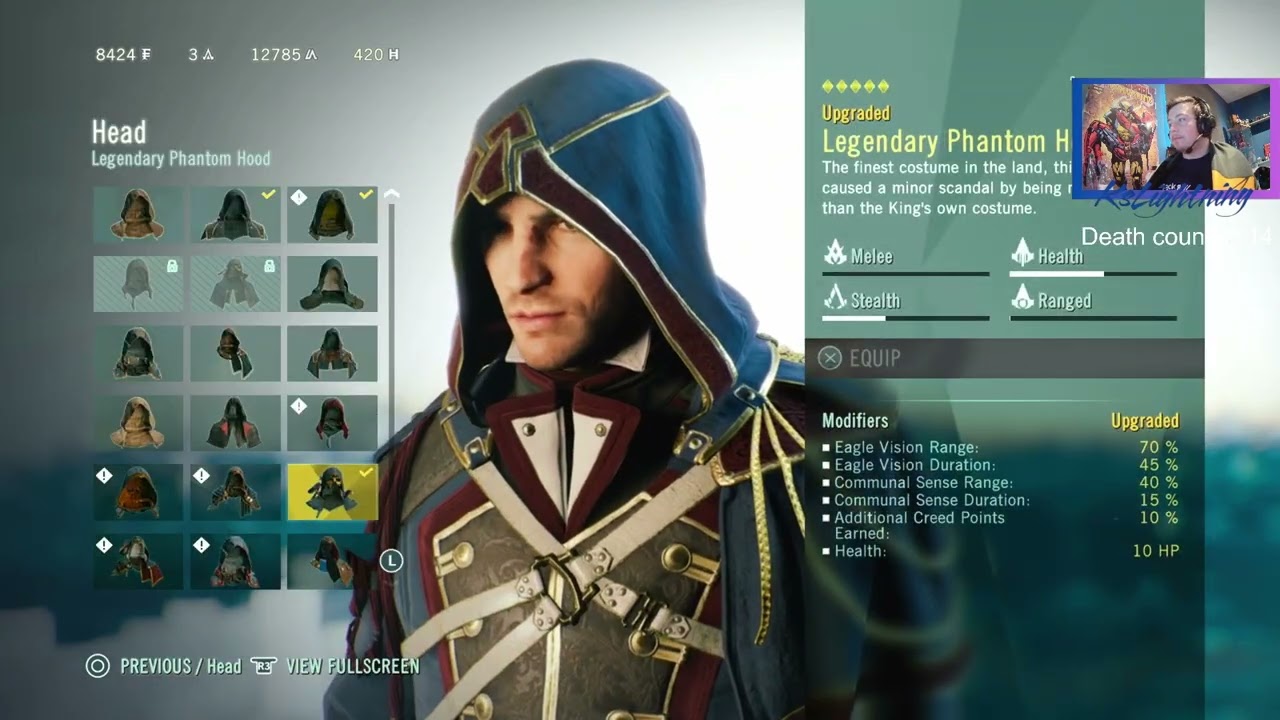 AC UNITY DEAD KINGS DLC ~ ARNO HAS BECOME SO RUDE BY DEATH AND GRIEVE ||  Part 1