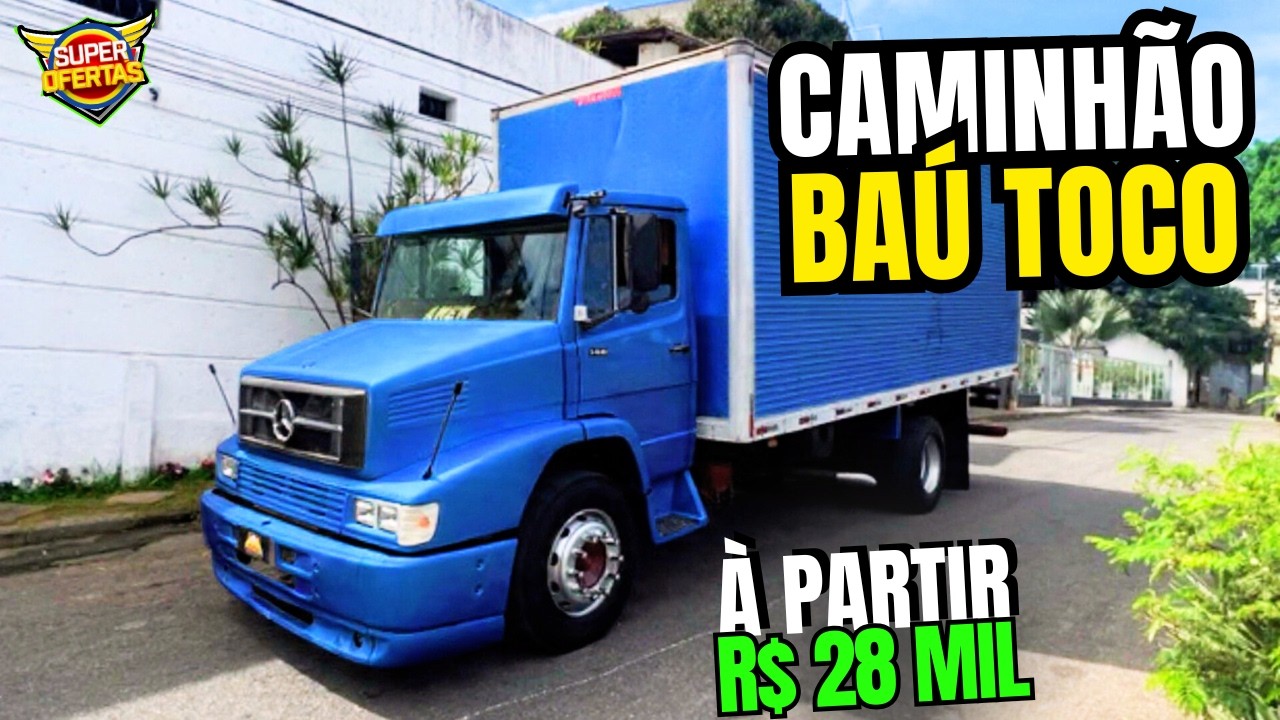 TOP QUALIFICAO CAMINHÃO TOCO no BAÚ À PARTIR DE 28 MIL #fordf4000 #mb1113 #caminhaobau