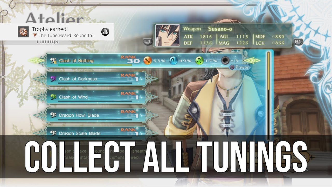 Tune Heard 'Round the World (Collect All Tunings) Trophy - Shining Resonance Refrain
