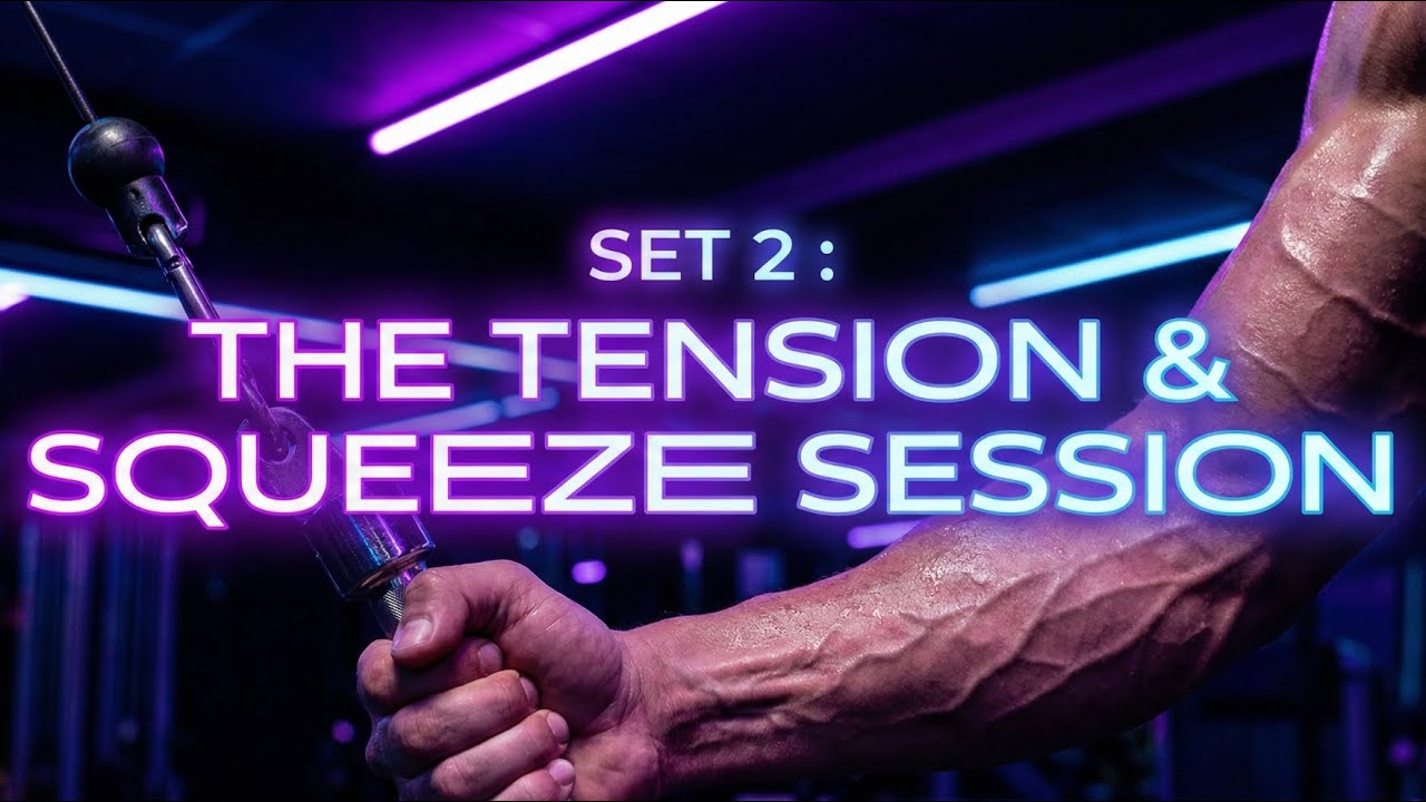 THE TENSION & SQUEEZE SESSION 🔥 Slow Burn Gym Mix | Muscle Control, Time Under Tension, Deep Pump