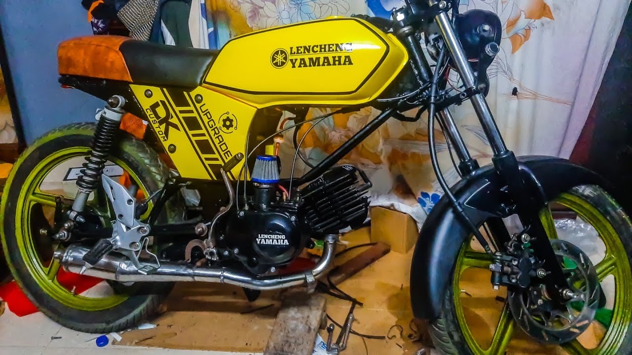 UPGRADE by DK CUSTOM | YAMAHA JENCHENG 100cc | modified Yamaha.