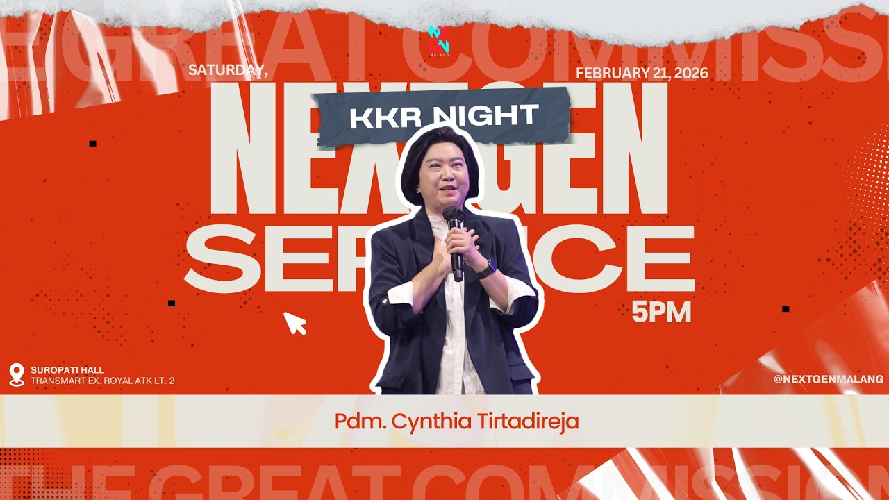 YOUTH NEXTGEN MALANG - 22 FEBRUARI 2026 | Pdm. Cynthia Tirtadireja