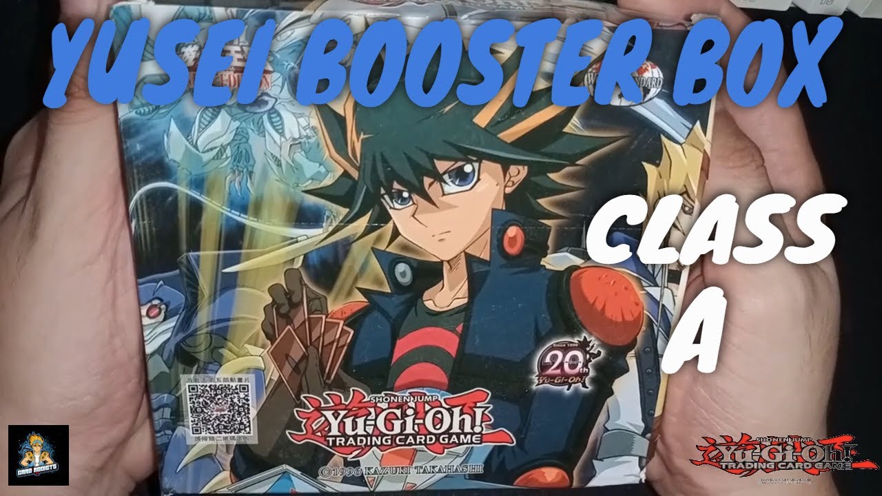 (YUSEI BOOSTER BOX) Yugi-oh Unboxing Class A Cards (BOOSTER BOX)