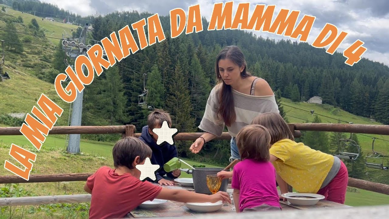 Mamma di 4: la nostra routine quotidiana in montagna tra caos e coccole 💕 | Daily Vlog