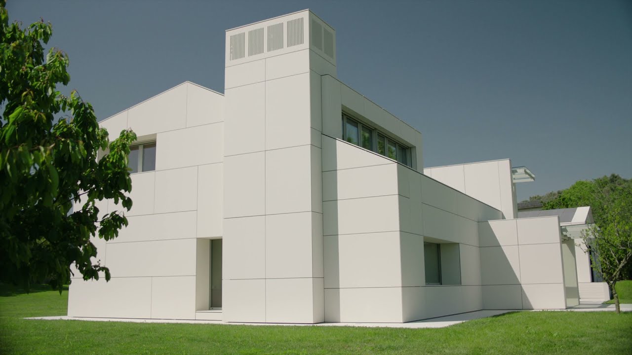Lapitec project | Ca' Gioia, a villa paying tribute to the Palladian style.