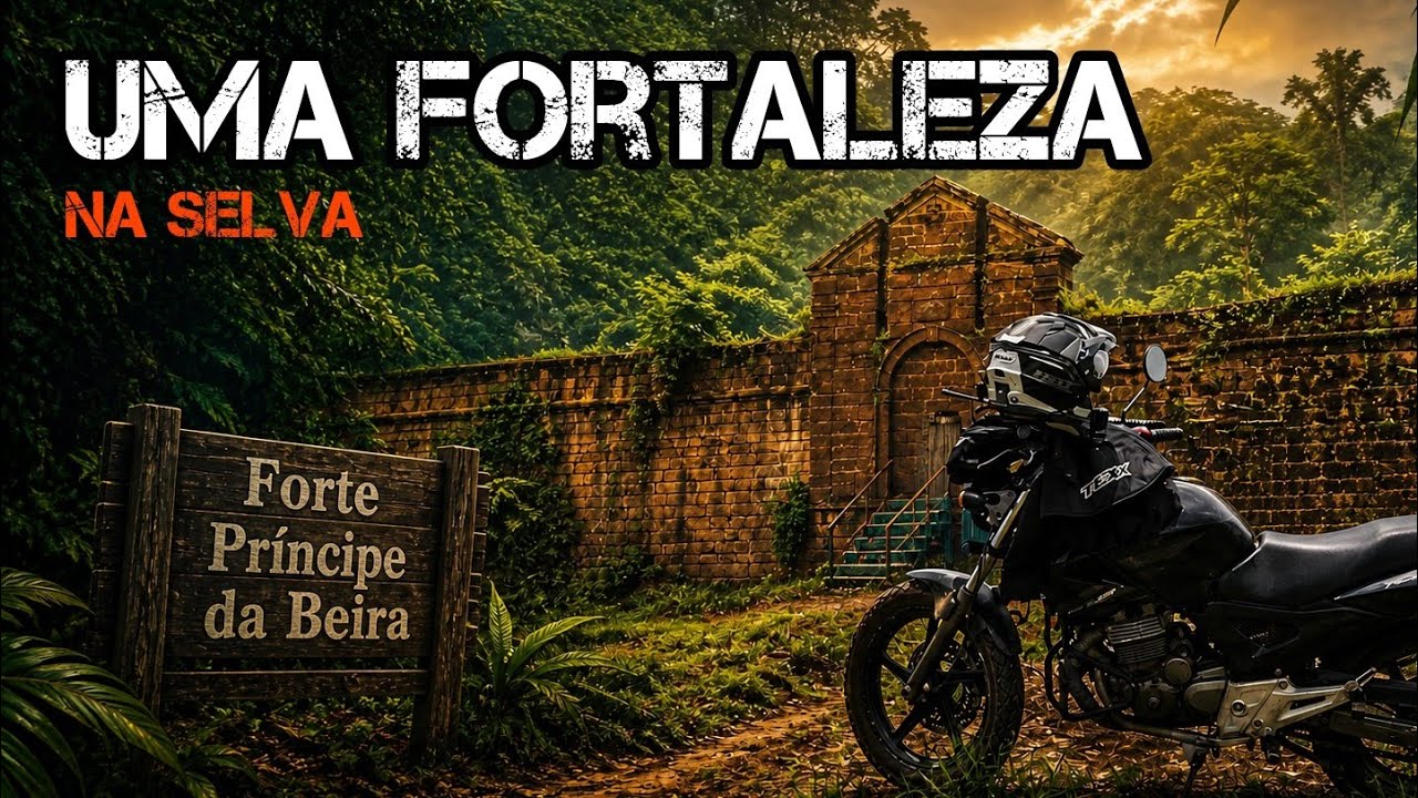 Forte Príncipe da Beira, Costa Marques RO. CBX250 Twister - A Saga da Jaca - Ep. 2 #cbx250twister