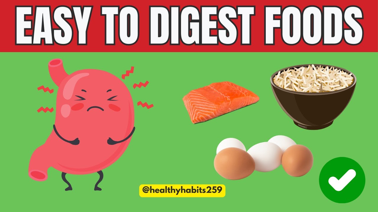 6 Foods That Are Very Easy to Digest | Best Food for Stomach Problems