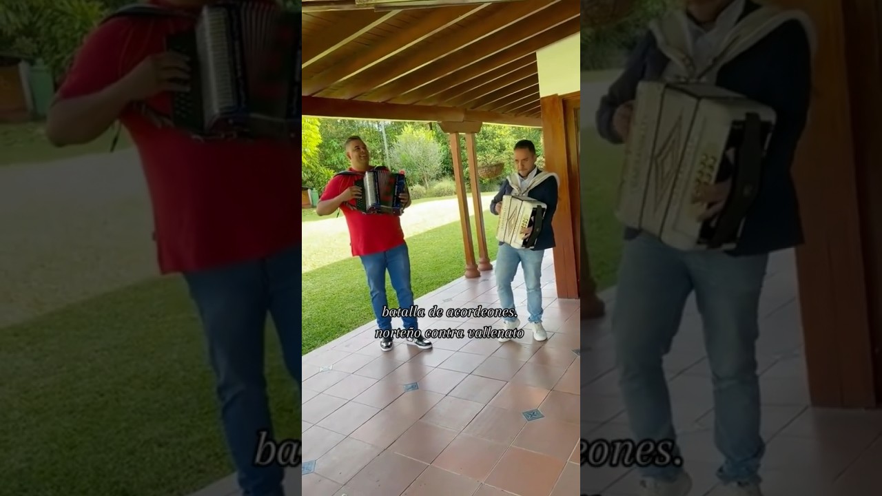 Vallenato vs Norte&ntilde;o Batalla de acordeones con Rolando Ochoa