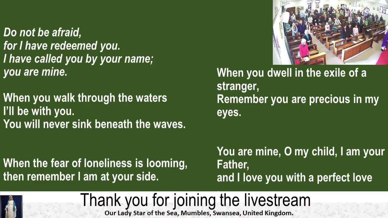 HOLY MASS: 1ST SUNDAY OF LENT, 22 FEBRUARY 2026, 10.30AM UK TIME
