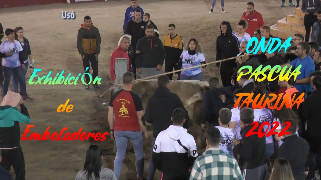 2022 04 16 ONDA PASCUA TAURINA EXHIBICION DE EMBOLADORES