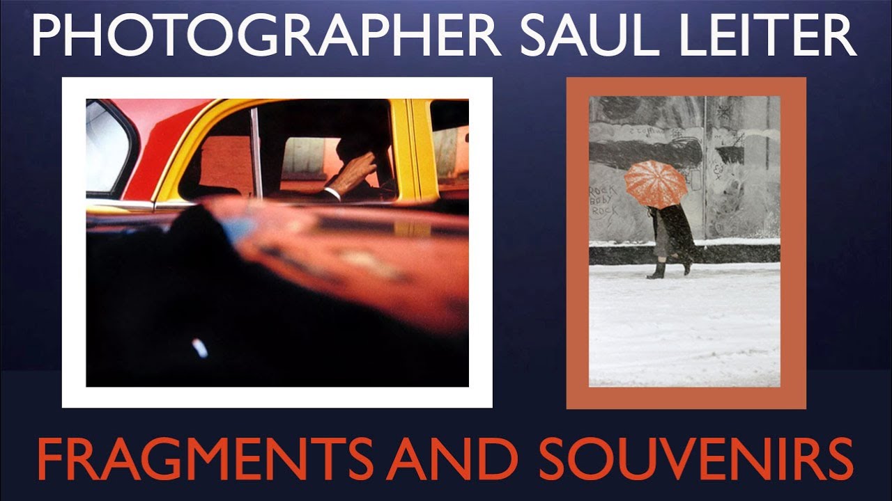 Photographer Saul Leiter -  A Street Photographer who loved abstraction and beauty