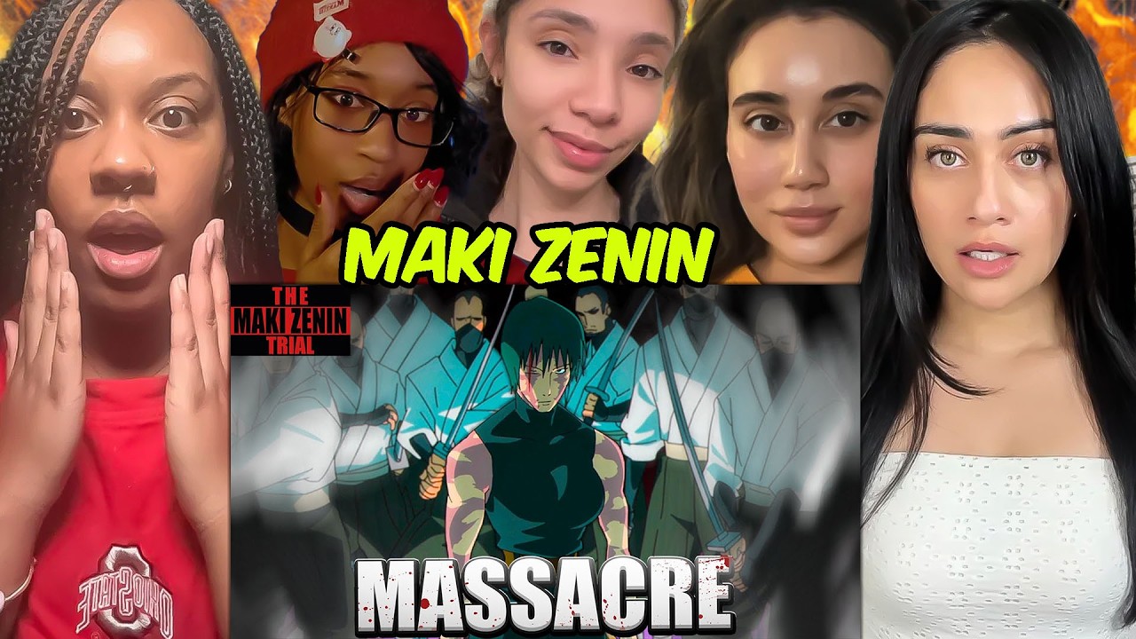 ANIME FANS REACTS TO! THE TRIAL OF MAKI ZENIN (Cj Dachamp)