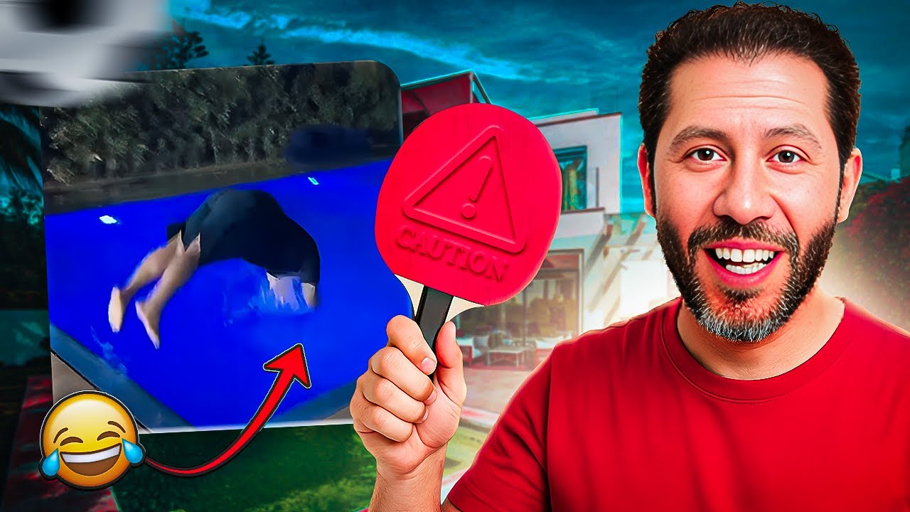 ليلة مجنونة فالفيلا | بينغ بونغ، الكورة ولبسين 🔥